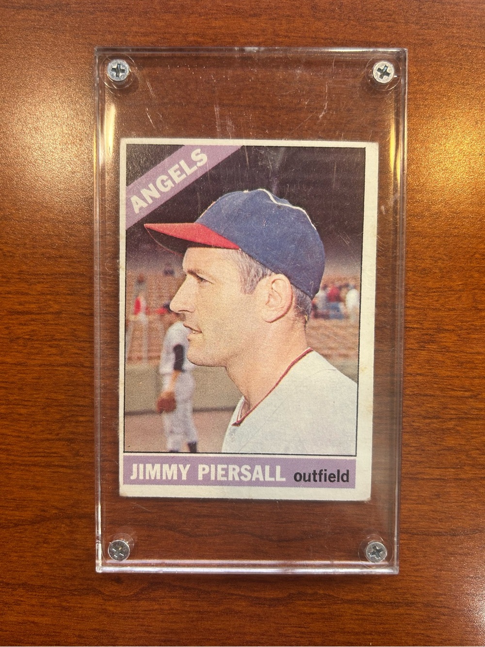 1966 Jimmy Piersall Topps #565 Card